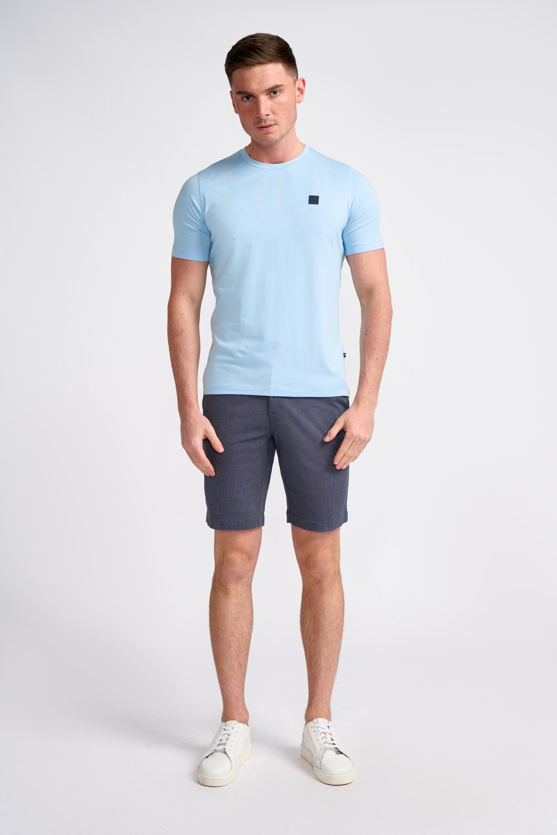 Shorts en sergé bleu marine - STORM - Bleu Marine