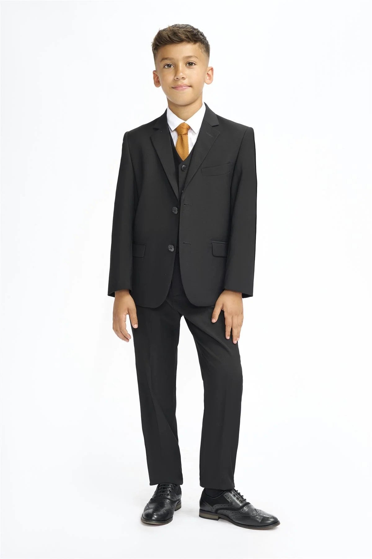 Costume premium slim fit pour garçons – MALIBU - Noir