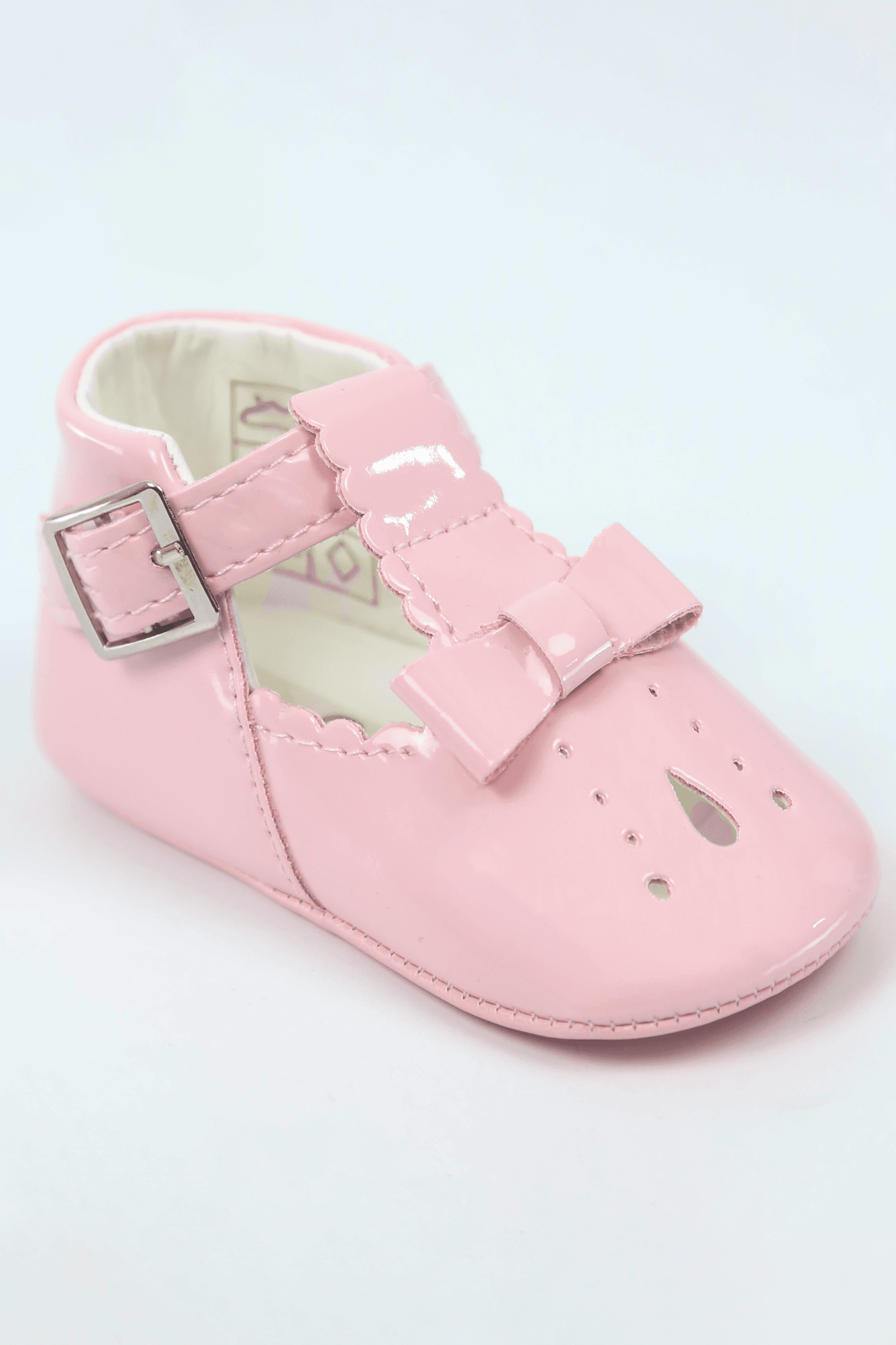 Unisex Baby Patent Shoes - HARPER - Pink