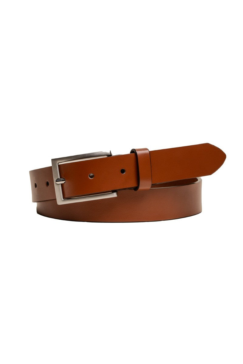 Ceinture en cuir pour hommes - Marron Tan