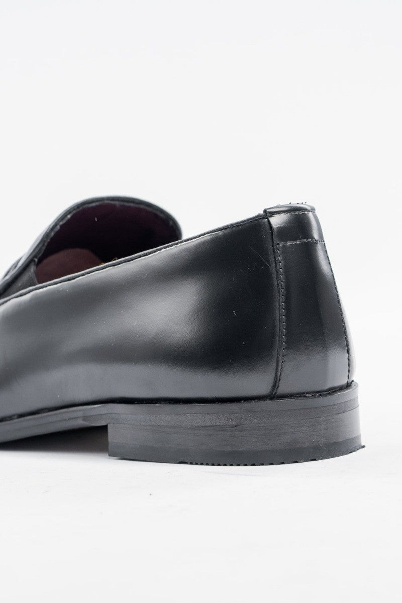 Mocassins Classiques à Enfiler pour Homme - RENO - Noir