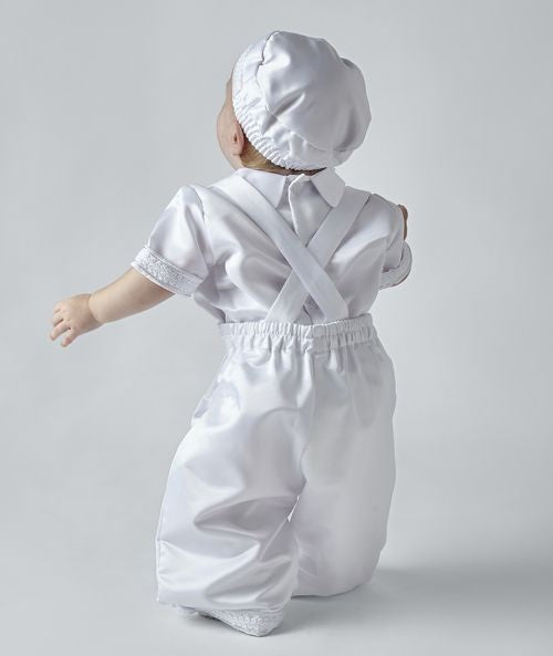 Baby Boys Christening Outfit Set - KEVIN - White