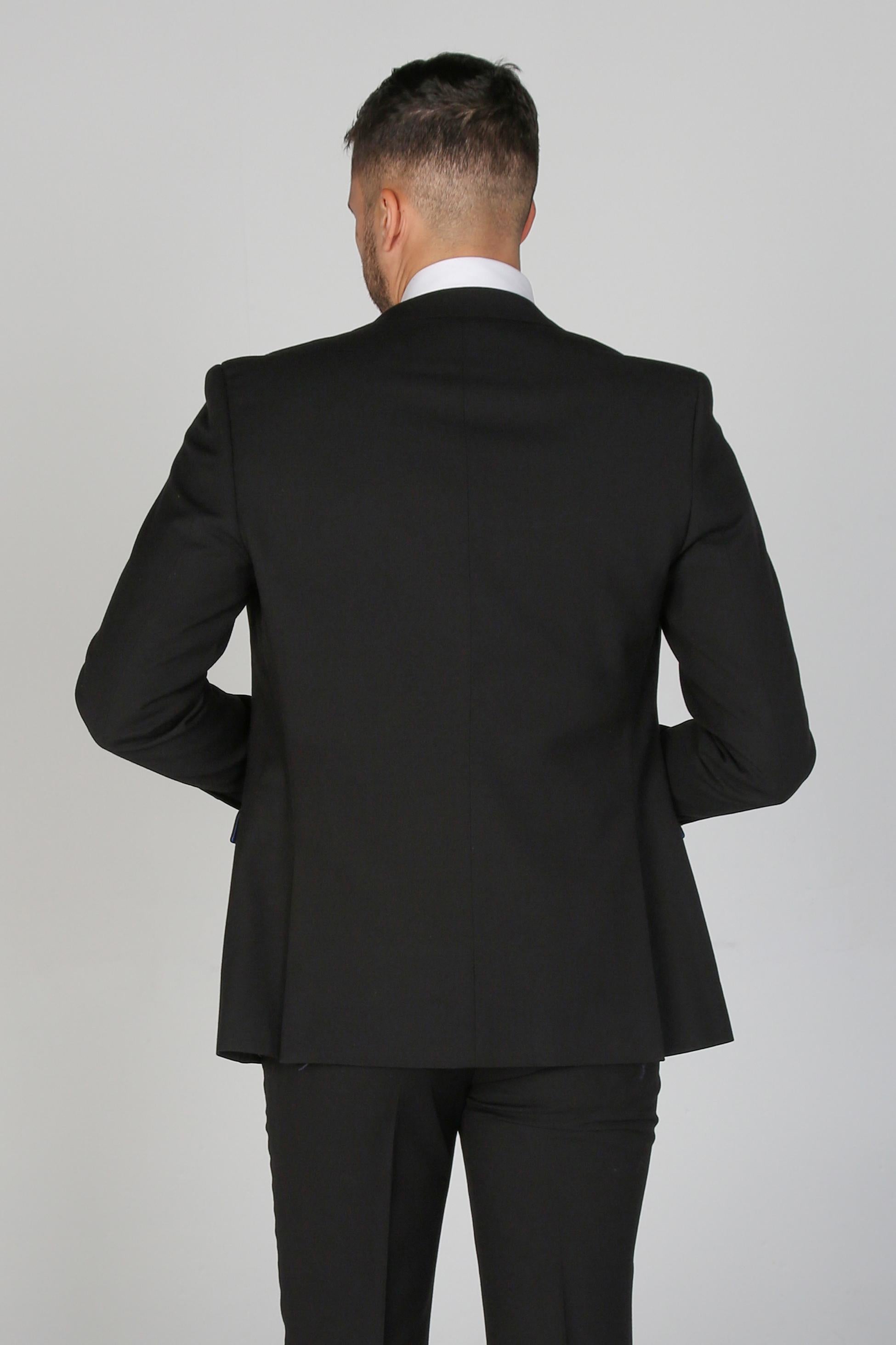 Veste de Costume Tailleur pour Homme - MAYFAIR - Noir