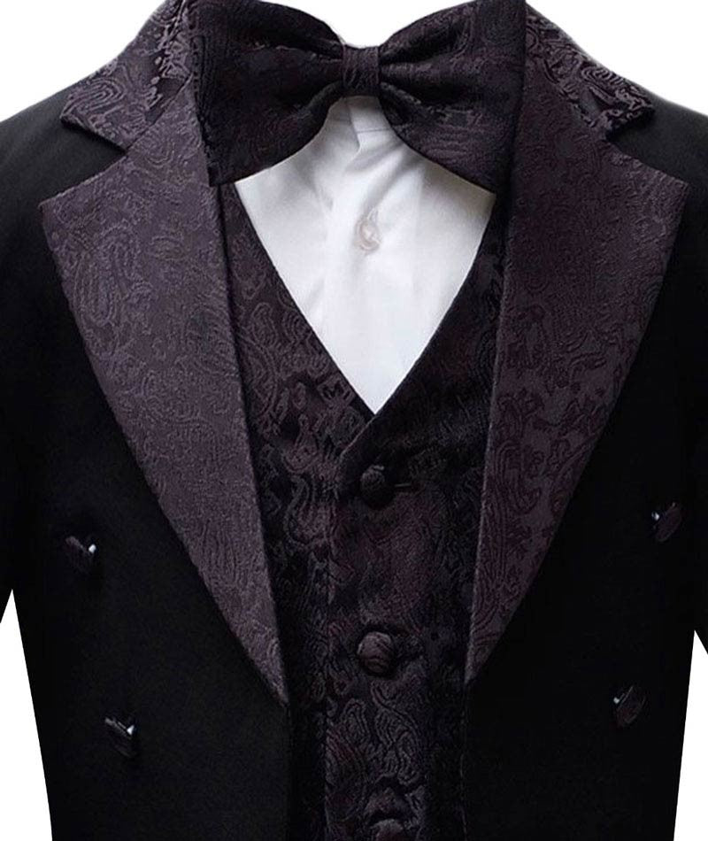 Ensemble Costume de Queue Tuxedo pour Garçons - Noir