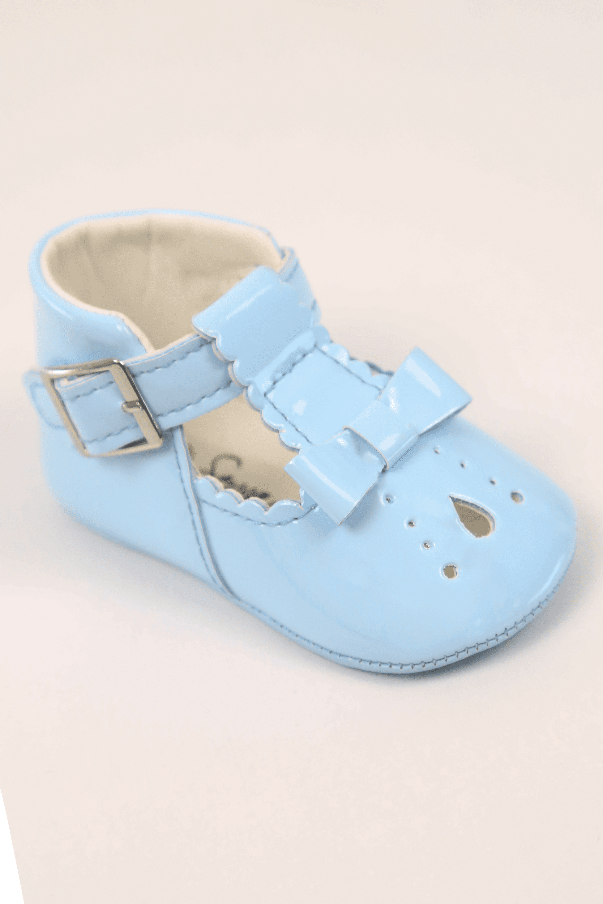 Unisex Baby Lackschuhe - HARPER - Blau