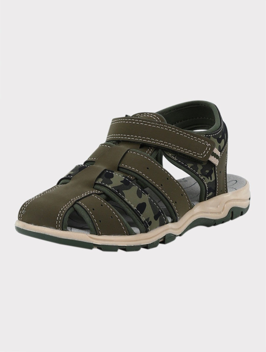 Jungen Casual Trekking Sandalen - Grün