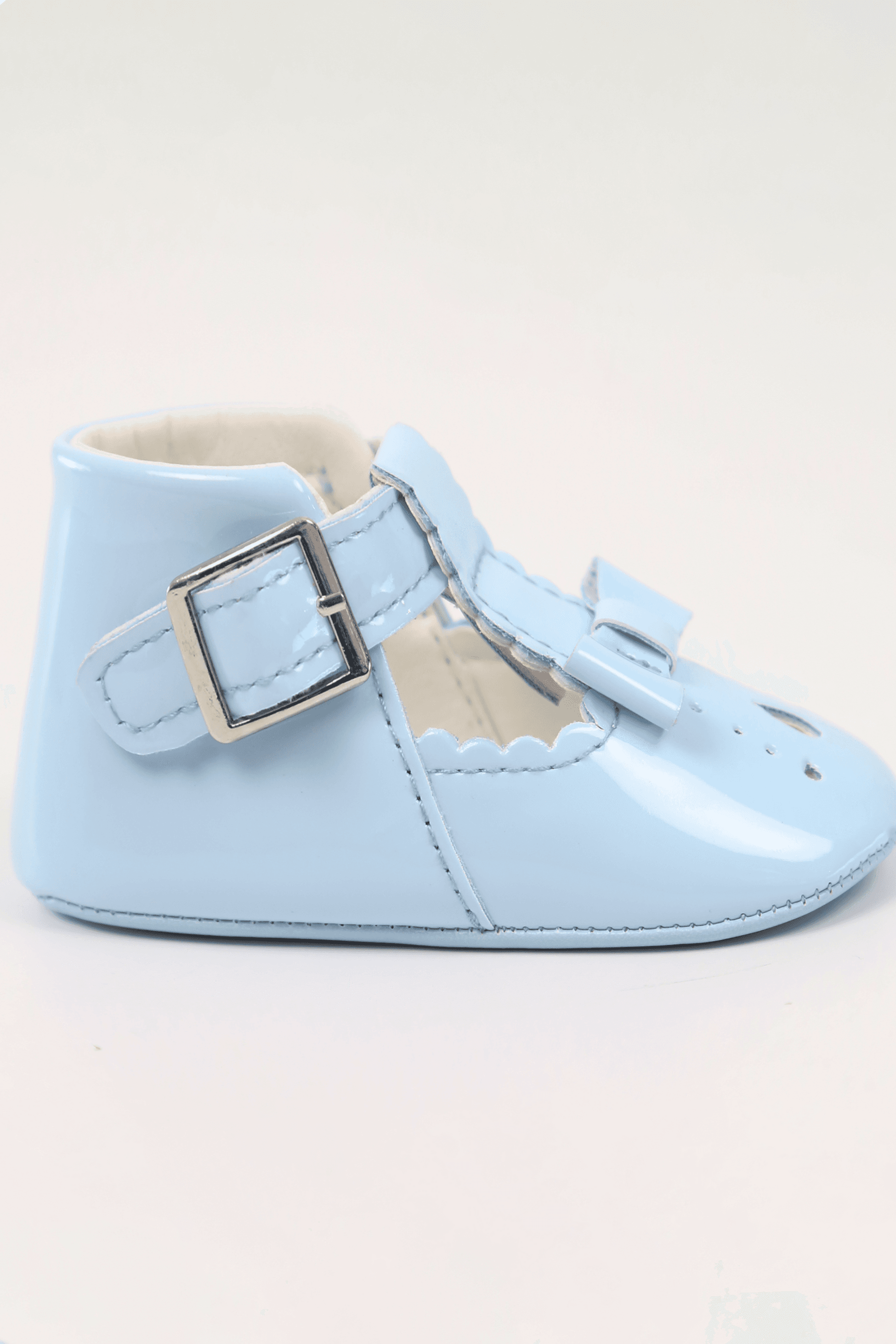 Unisex Baby Lackschuhe - HARPER - Blau