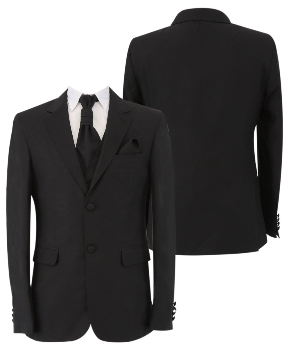 Herren Slim Fit Formalanzug Set - Gorgeous - Schwarz