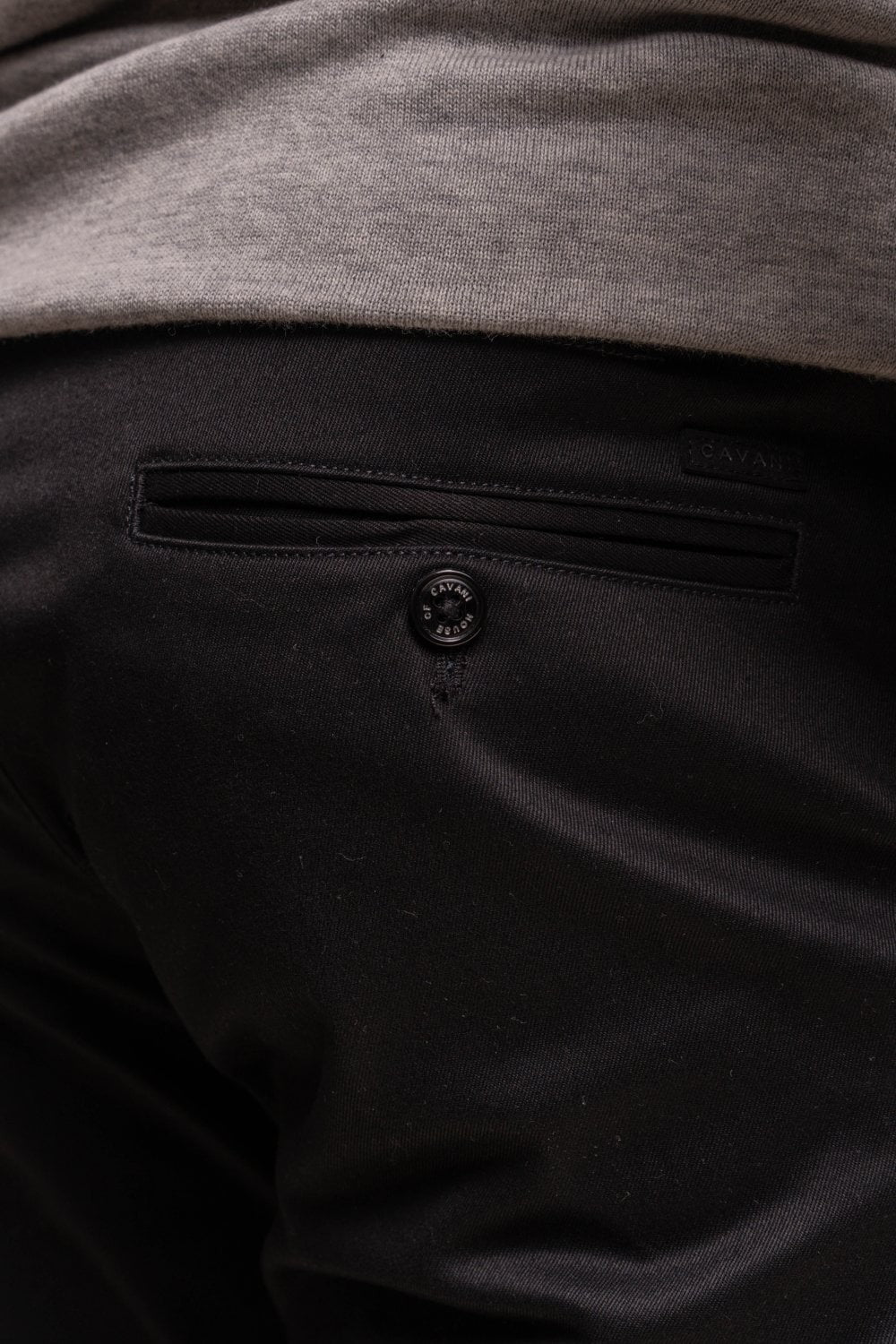 Pantalons chino en coton pour hommes - DAKOTA - Noir