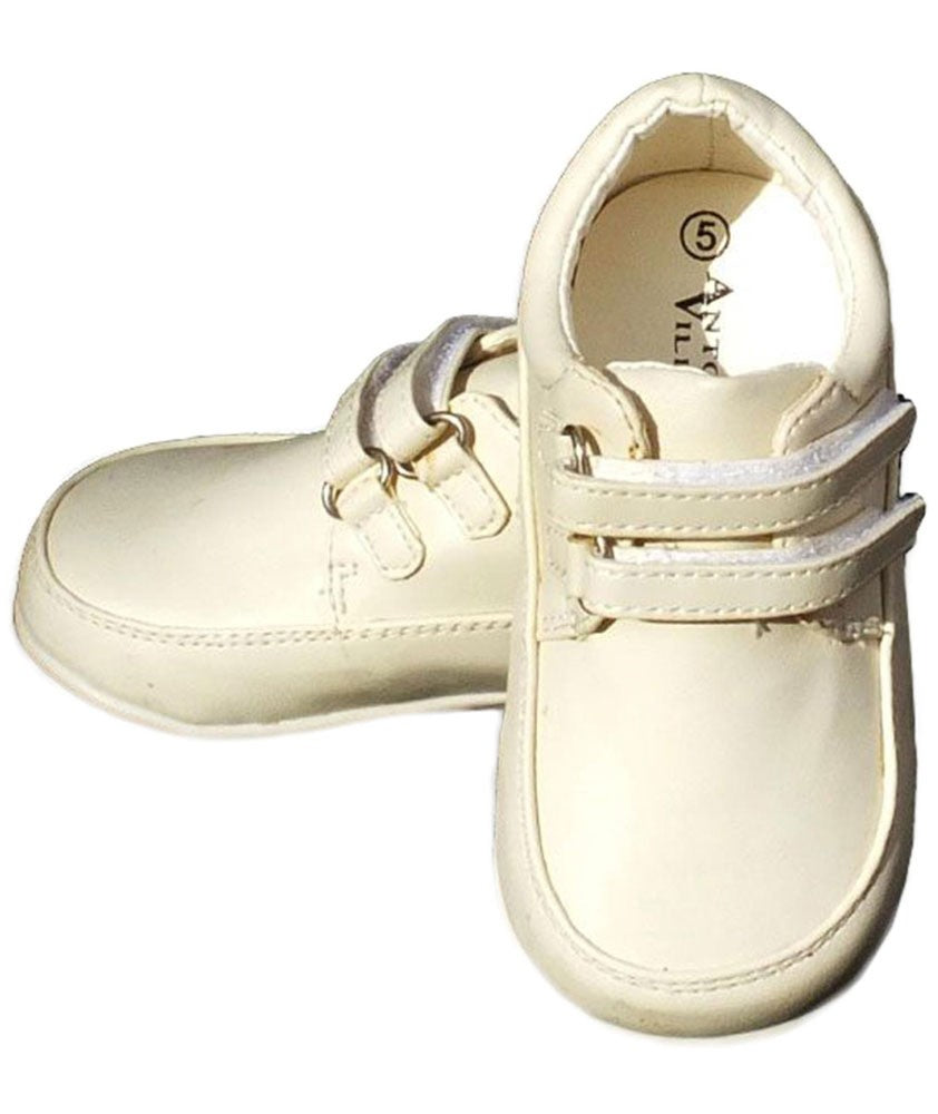 Baby Jungen Doppelter Klettverschluss Schuhe - Creme