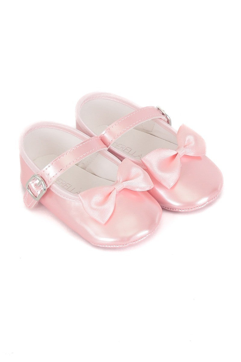 Baby Girls Soft Pre-Walker Shoes - Pink