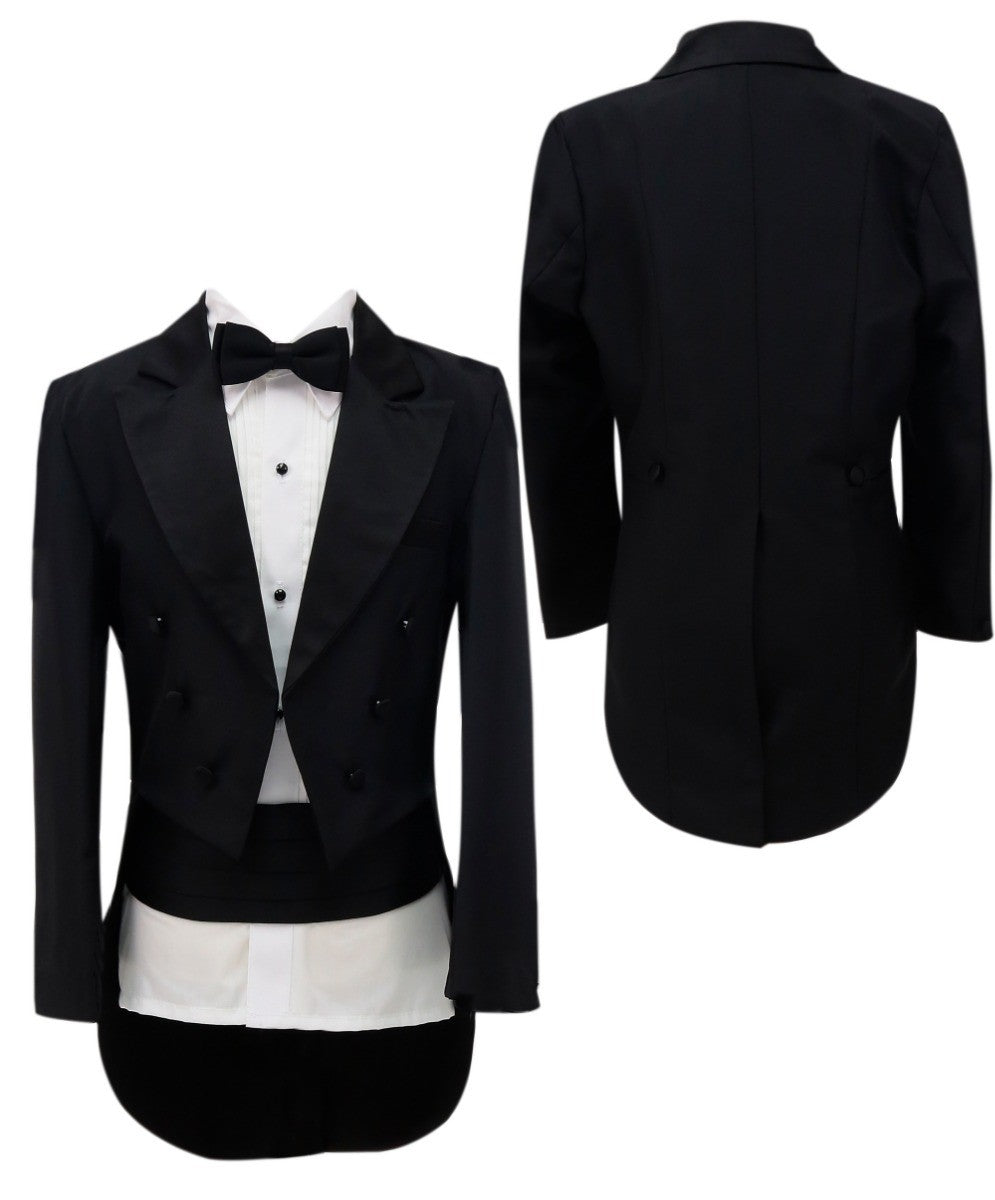 Jungen Tuxedo Frackanzug - Schwarz