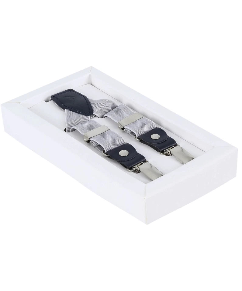 Tirantes ajustables en forma de Y para niños - Gris